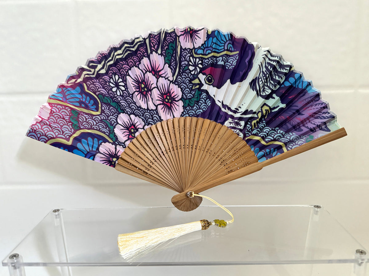 Minivet Bird Fan Art of Priscilla Wilson