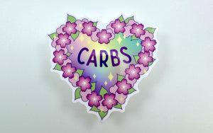 Carbs Vinyl Sticker