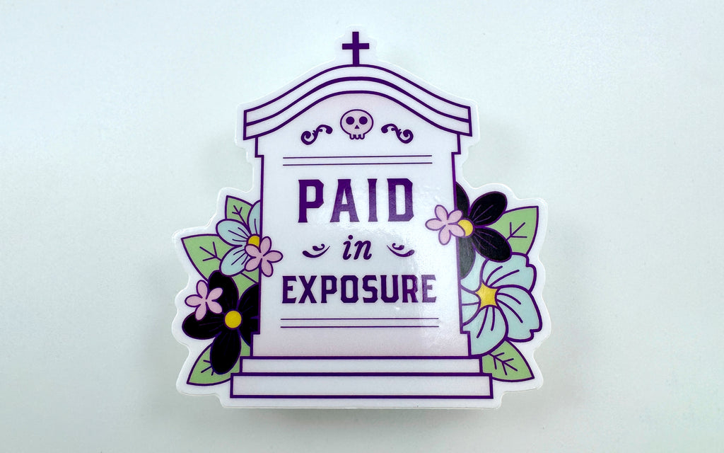 Exposure Vinyl Sticker