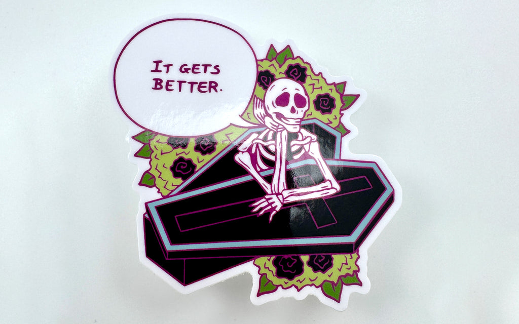 It Gets Better Vinyl Sticker