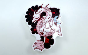 Lunar Dragon Vinyl Sticker