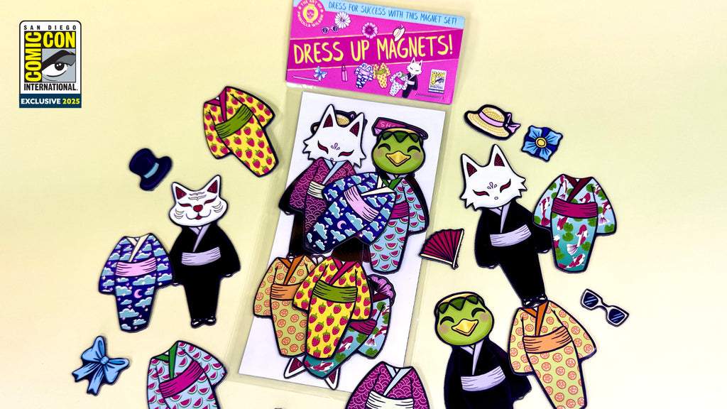 SDCC 2025 Exclusive Dress Up Magnet Set
