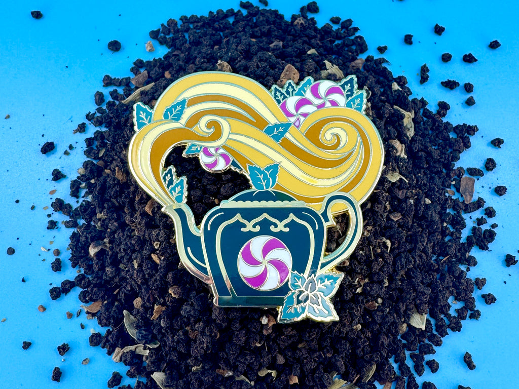 Peppermint Tea Pin