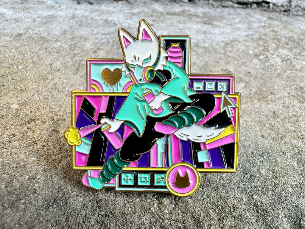Cyber Paint Soonay Pin