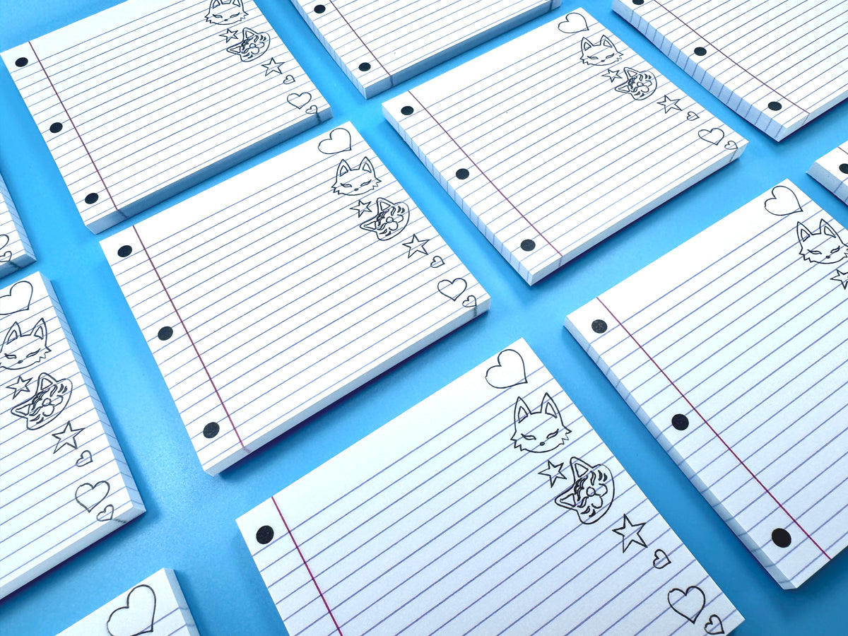 Soonay Ruled Paper Post-it Notes® – Art of Priscilla Wilson