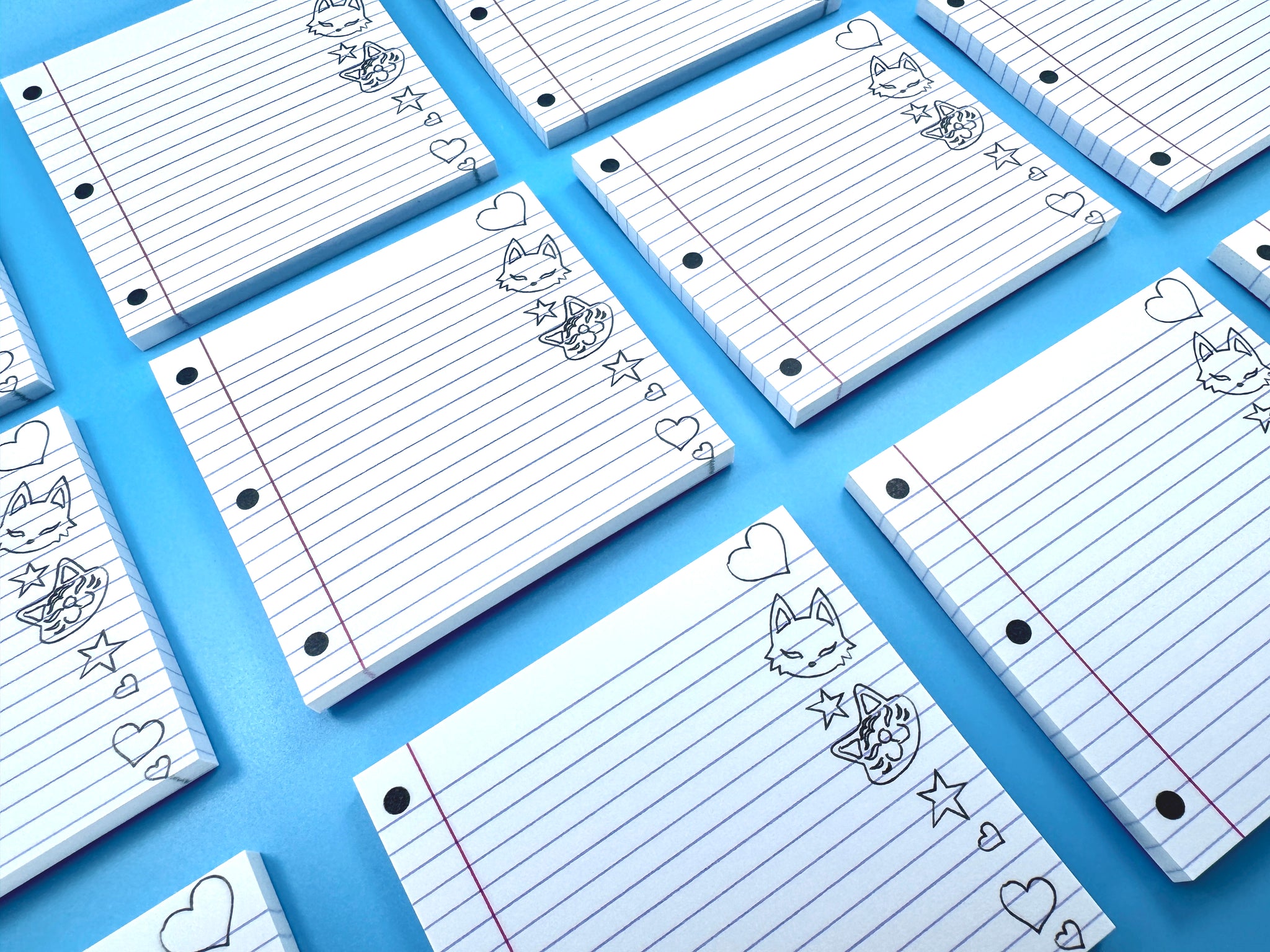 Post It Rulla Soonay Ruled Paper Post-it Notes® – Art of Priscilla Wilson