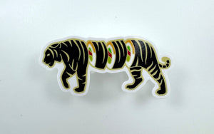 Tiger Roll Vinyl Sticker