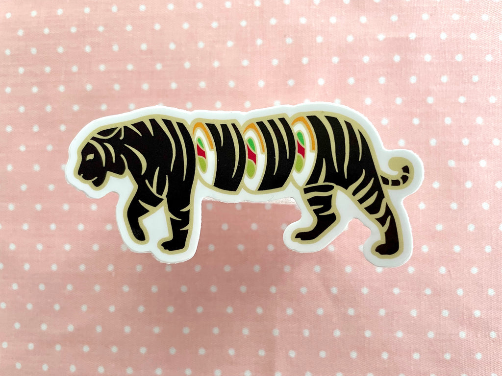 Tiger Roll Sticker